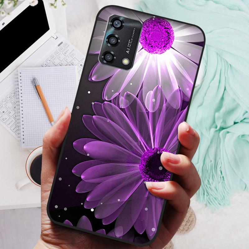 Telefoonhoesje Voor OPPO A74 4G Hoesje Siliconen Zwarte Bumper Zachte TPU Coque voor OPPO A74 CHP2219 Hoesjes OPPOA74 A 74 Beschermer Fundas