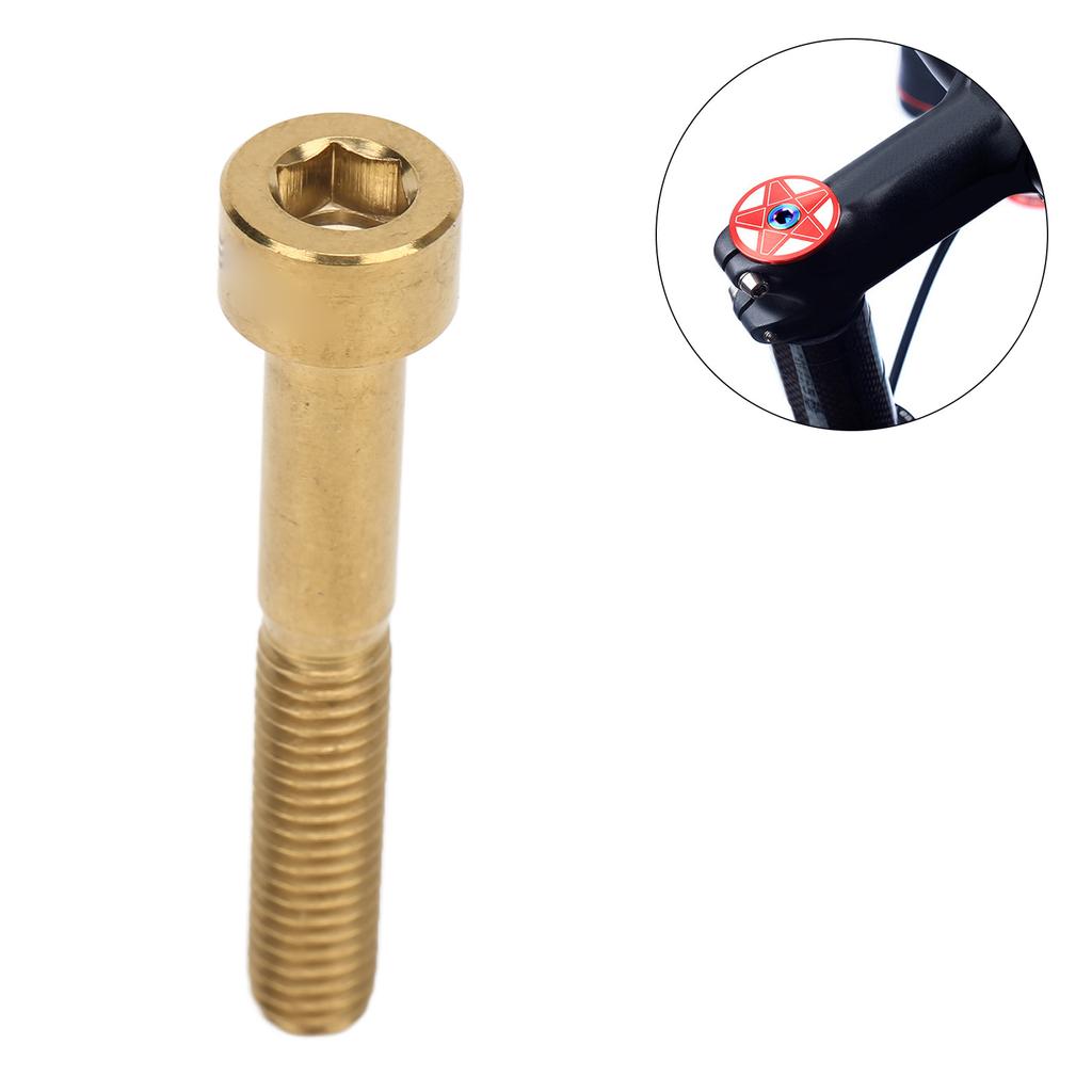   Headset Stem Top   Fixing   M6x40mm Column Head Bike Stem   Screw   Alloy for Bike Repair