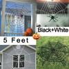 High Detail Realistic Large Spiders Halloween Decoration For Haunting House Bar Event And Horror Themed Party Setups