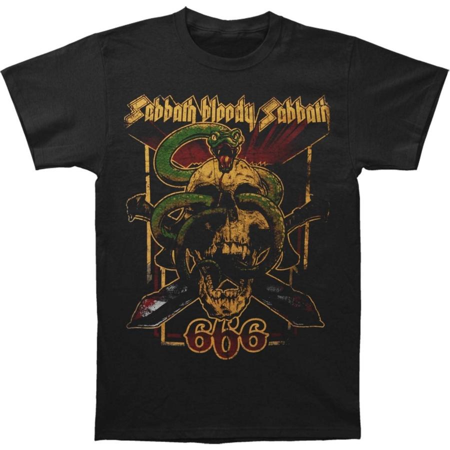 Мужская футболка Black Sabbath Bloody Sabbath 666 Размер M Черный S