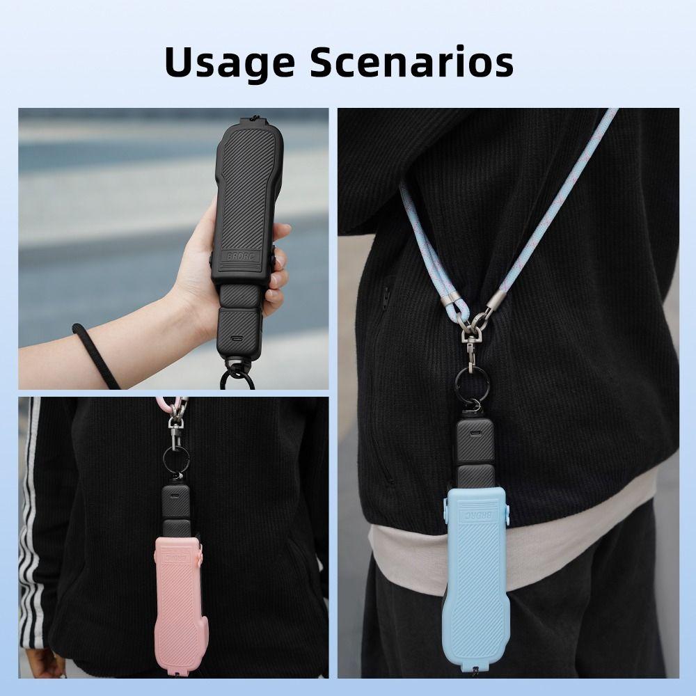 With Tie Strap Protective Lid Lens Filters Storage for DJI Osmo Pocket 3 Action Camera Accessories