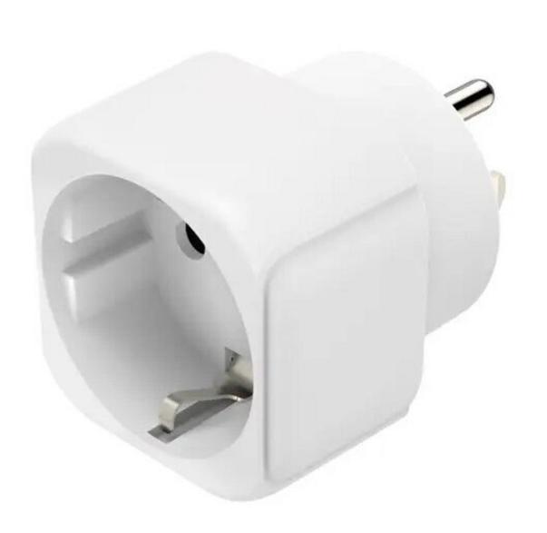 Hama basic travel adapter eu socket - us plug 223438