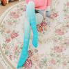 Sexy Women'S Long Fishnet Body Stockings Gradient Candy Color Fish Net Pantyhose Mesh Nylon Tights Lingerie Thigh High Hosiery