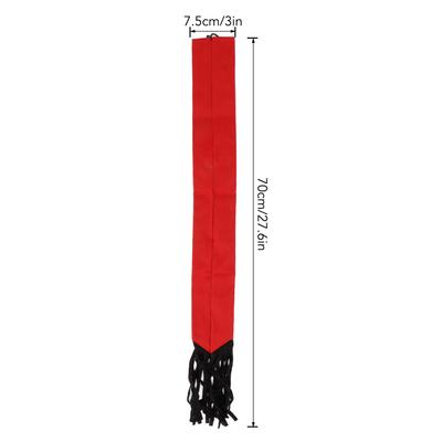 Horse Tail Protection Bag 70cm Length Non Woven Fabric Horsetail Guard with Fringe Hook and Loop Design