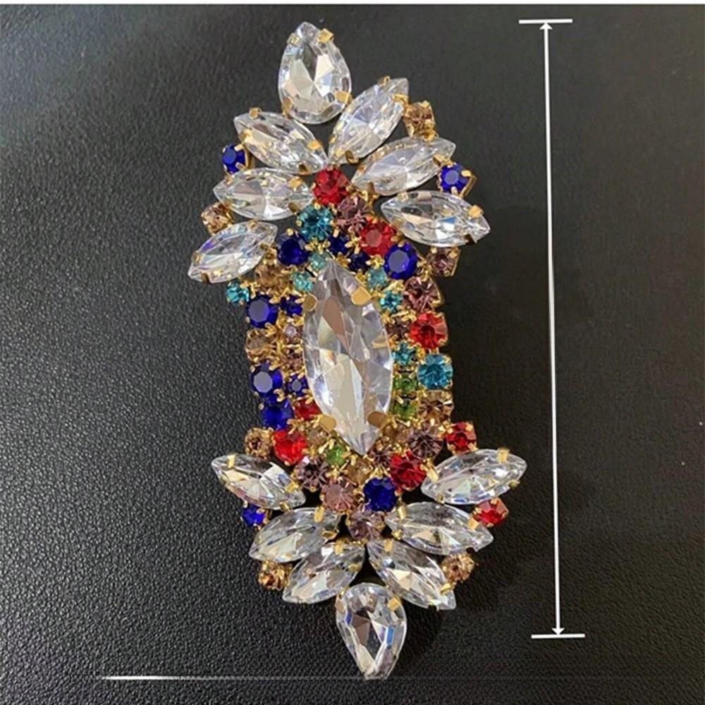 Trendy Geometric Water Crystal Ring For Women With Adjustable Design Spring 2024 золотой