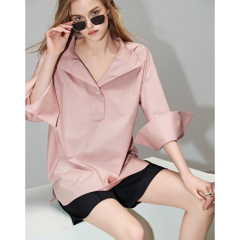 Дышащая хлопковая рубашка De Mana для женщин L