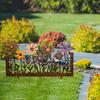 Outdoor Garden Decorative Metal Stake Creative Lawn Ornament Yard Art Sculpture with Durable Construction for Patio Landscaping
