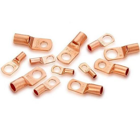 Copper Tube Terminals Set: 80-SC Series, 160-Piece Peep Hole SC6-25 Boxed