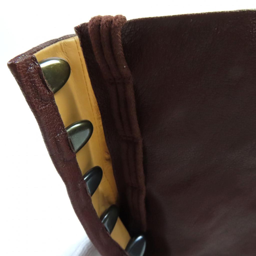 Excellent Maison Margiela 22 Short Boots Brown Leather Women 38 S58WU0260 Used