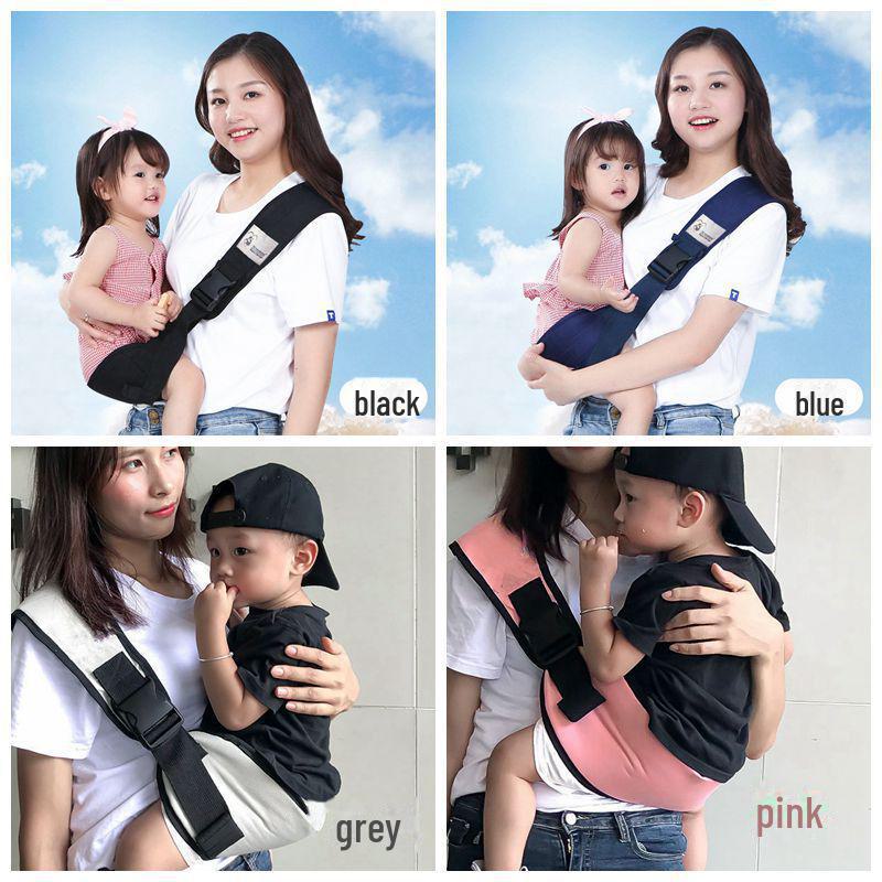 Foldable Baby Waist Stool: Lightweight, Breathable, Single-Shoulder Strap for On-the-Go