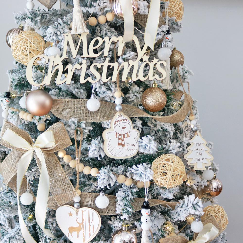 Luminous White Christmas Tree Set 2025: DIY High-End Decoration for Your Living Room