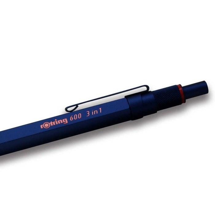 rOtring 600 3in1 Multpen - Iron Blue (2159367)