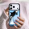 Orcas Whale soft Phone Case For Apple iPhone 17 Air 16E 15 14 Plus 13 12 11 Pro Max Mini Funda Cover