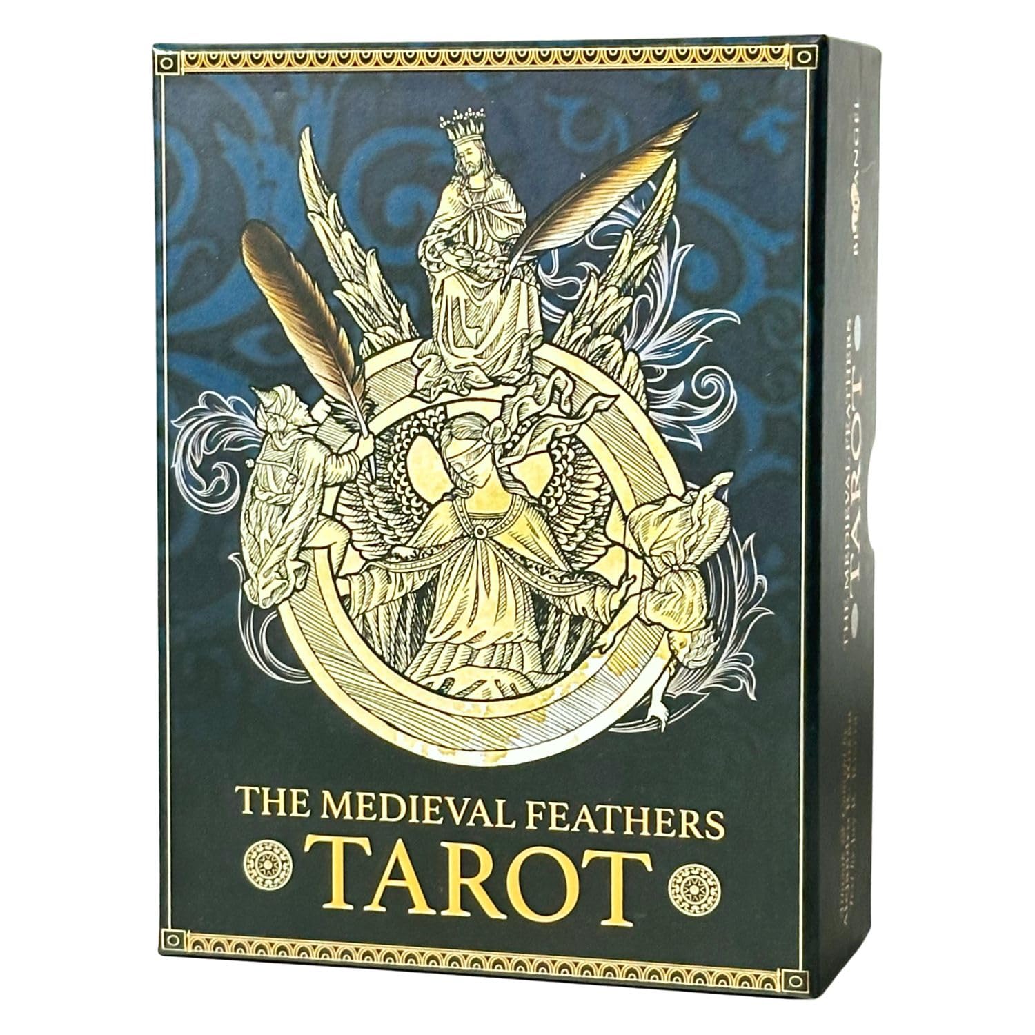 Cărți de Tarot Tarot Ghicire Medieval Pene Japonez Manual de Instrucțiuni Inclus I.I.J [Tarotul] [Autentic] beige