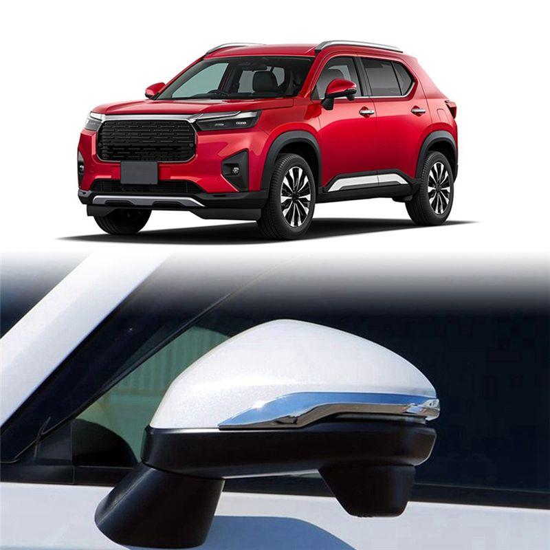 Versatile For Honda WR-V WRV 2024 Car Rearview Mirror Decoration Strip Cover Trim Sticker Car Styling Accessories 2Pcs
