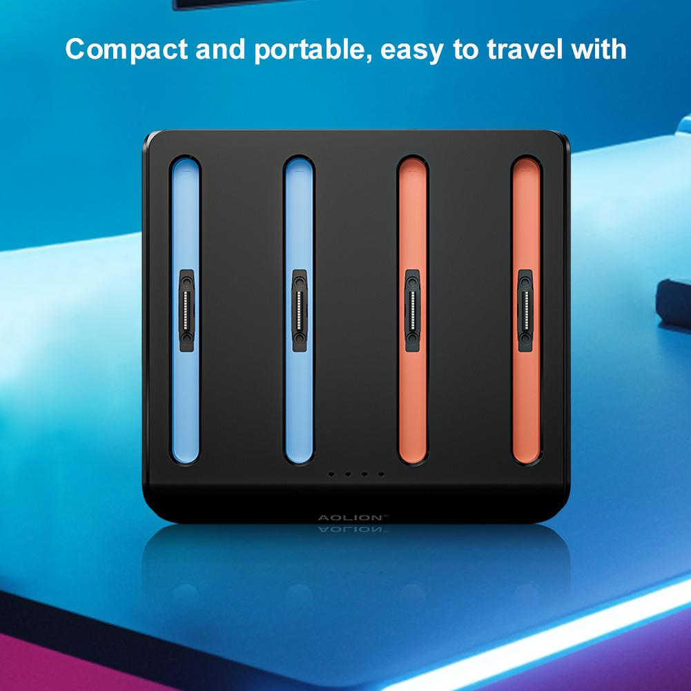 Controller Charger with RGB Lights Charging Dock Charging Station for Nintendo Switch2 Joy-Con Accessories