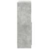 Vidaxl Set of 2 Kitchen Cabinets, Concrete Grey