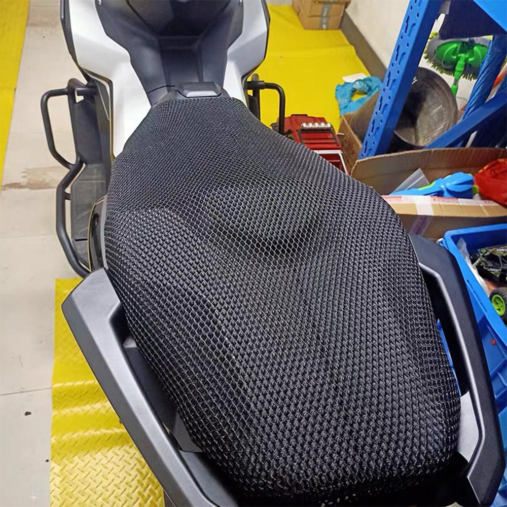 Motorcycle Accessories For 2017-2024 Honda X-ADV 750 X ADV XADV 750 XADV750 Rear Seat Cowl Cover 3D Mesh Net Sunproof Protector