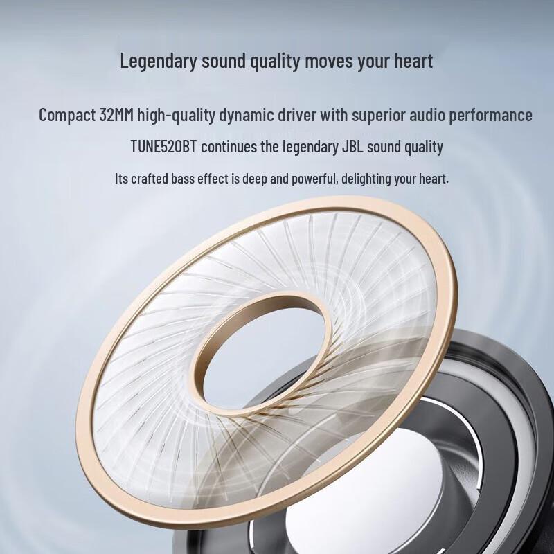 JBL TUNE520BT Wireless Bluetooth On-Ear Headphones