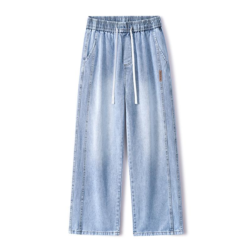 

Jeans Men s Work Pants High Street Loose Straight Floor Pants 3XL