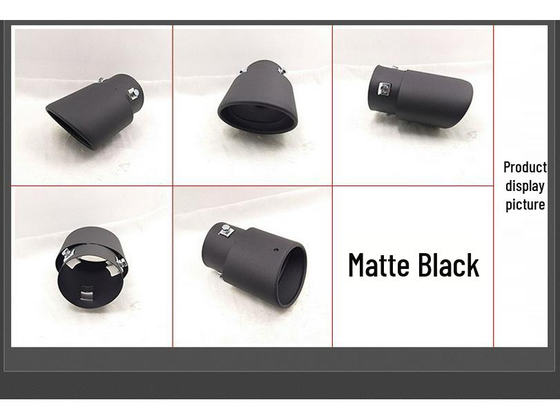 Stainless Steel Muffler Tailpipe for 10CRV, ASX, Haval H6, Odyssey, Camry, Santa Fe