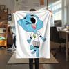 Nicole Watterson Printed Flannel Blanket, Soft Throw for Bedroom Sofa, Washable, Fan Merchandise, Great Gift.