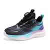 Classmates Boys 7-12 Years Old Breathable Mesh Rotating Buttons Boys Students Lightweight Running Shoes Breathable and Lightweight