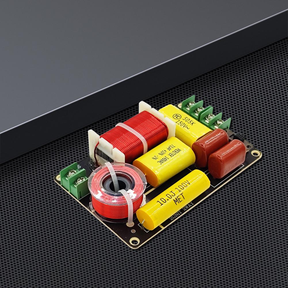 WEAH-250 250W 2 Way Frequency Divider Audio HiFi Filter Circuit Board DIY Speaker Filter Circuit Home Sound Theater