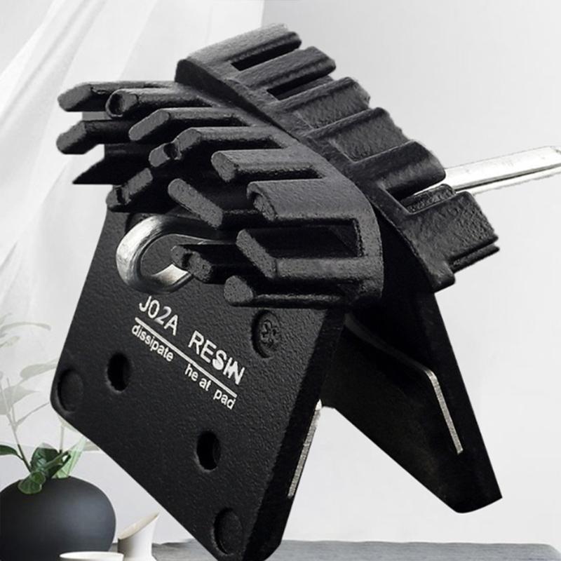 1set Efficient Cooling Brake Pads for Mountain Bikes Long lasting Brake Shoe Pads Block Optimize Your Cycling Experience
