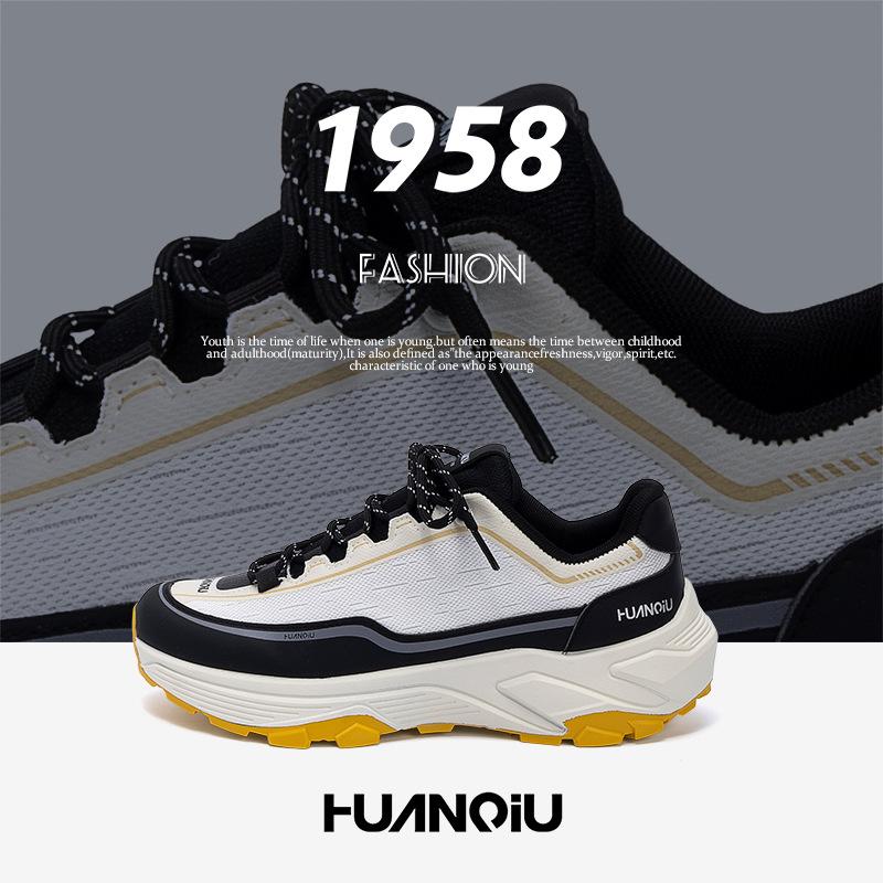Global outdoor lightweight sports shoes men's ZHQ68322 summer versatile platform men's shoes breathable mesh dad shoes