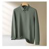 STORN Men's Waffle Long Sleeved POLO Shirt Spring Autumn Casual Top