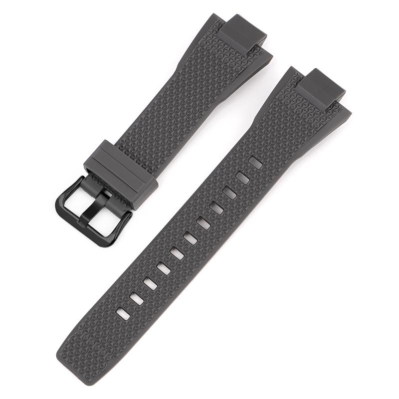 Watch Accessories For Casio G-SHOCK GST-B400 Series Resin Strap Men's Sports Waterproof Rubber Replacement Watchband Bracelet