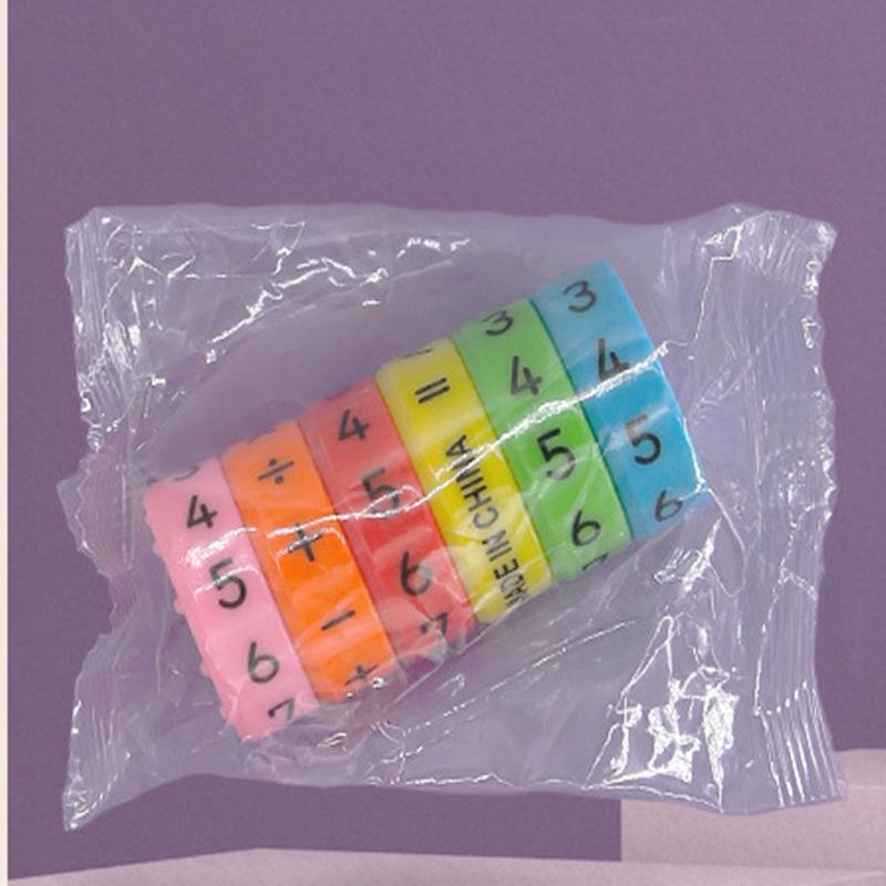 Magnetic Rotating Magic Cube - Educational Toy for Children's Number Learning