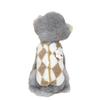 1pc Pet Dog Clothes Soft Warm Fleece Dogs Jumpsuits Plaid Pet Clothing for Small Dogs Puppy Cats Costume Coats