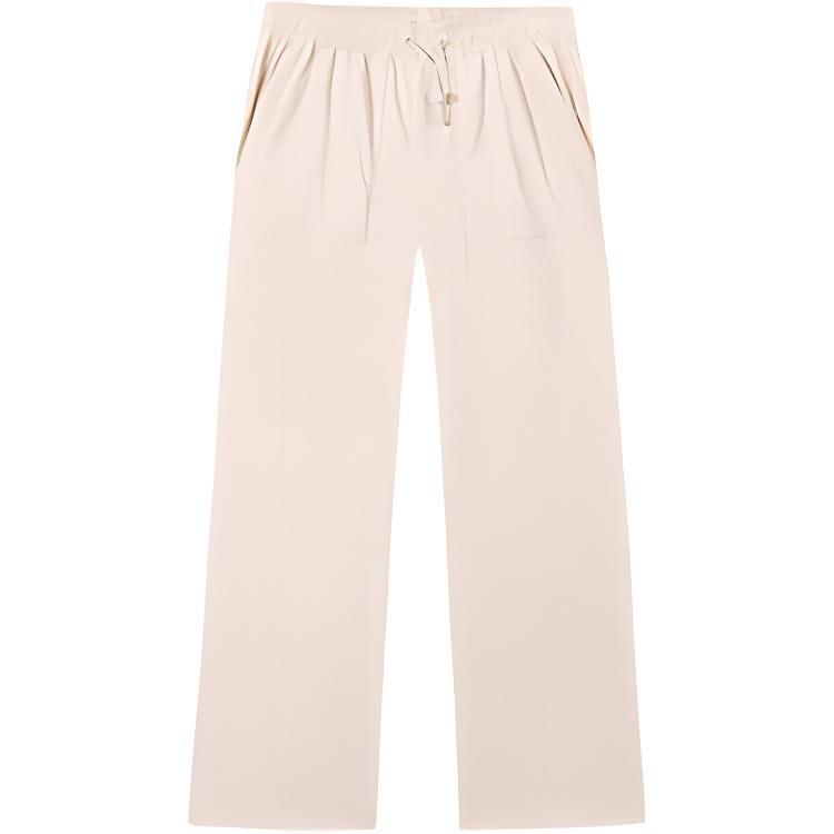 

Anta Training Series Simple Casual Solid Color Loose Straight Leg Comfortable Versatile Knitted Sports Pants Women pants 962527503-2 XS