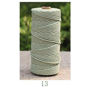 Braided Rope 2mm 3mm 4mm 5mm Cotton Tassel Thread