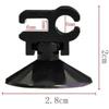 10PcsAquarium Suction Cup Clip Fish Tank Oxygen Tube Hose Pump Power Cord Buckle Wire Finisher Suction Cups Aquarium Accessories