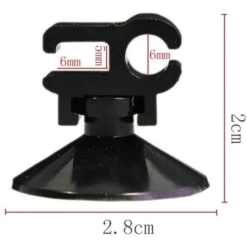 10PcsAquarium Suction Cup Clip Fish Tank Oxygen Tube Hose Pump Power Cord Buckle Wire Finisher Suction Cups Aquarium Accessories
