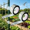 2Pack Durability Plastic Reflective Deterrents Tape Anti Bird Deterrents Sticker Bird Scare Flashing Tape Garden Farm