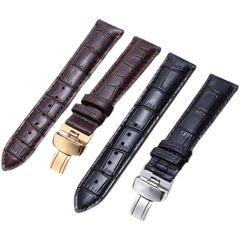 Cinturino Originale in Vera Pelle per Orologio Tissot Le Locle T41 T006 PRC200 Cinturino 18 19 20 22mm Braccialetto da Polso 1853 Band Spedizione Gratuita