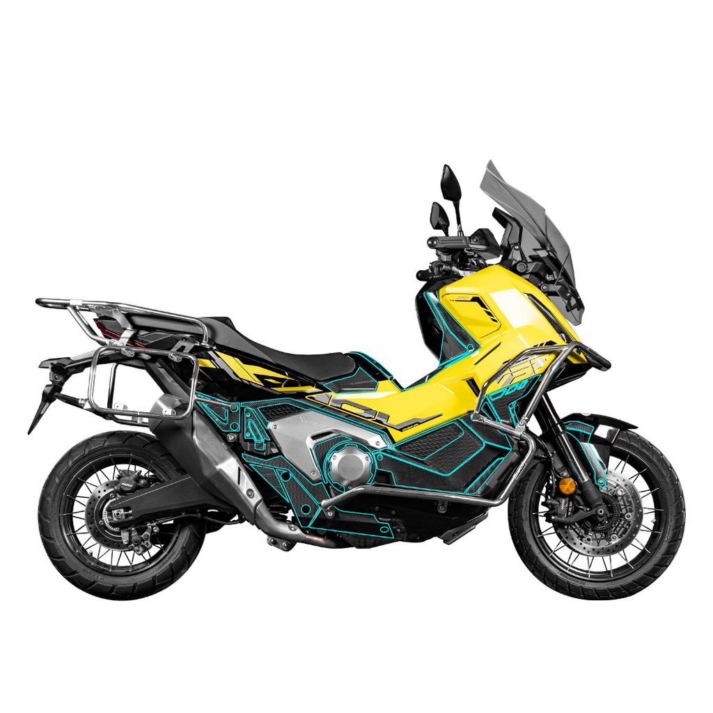 Use For HONDA X ADV 750 2025 Motorcycle Cabon Fiber Stickers Kits Of Bike Accessories Decoration And Protection Refit Decal
