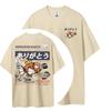 Pokémon Cotton Unisex Crewneck Anime TShirt Comfortable Shortsleeved Sports and Casual Mens and Womens Tops Popular Tshirt