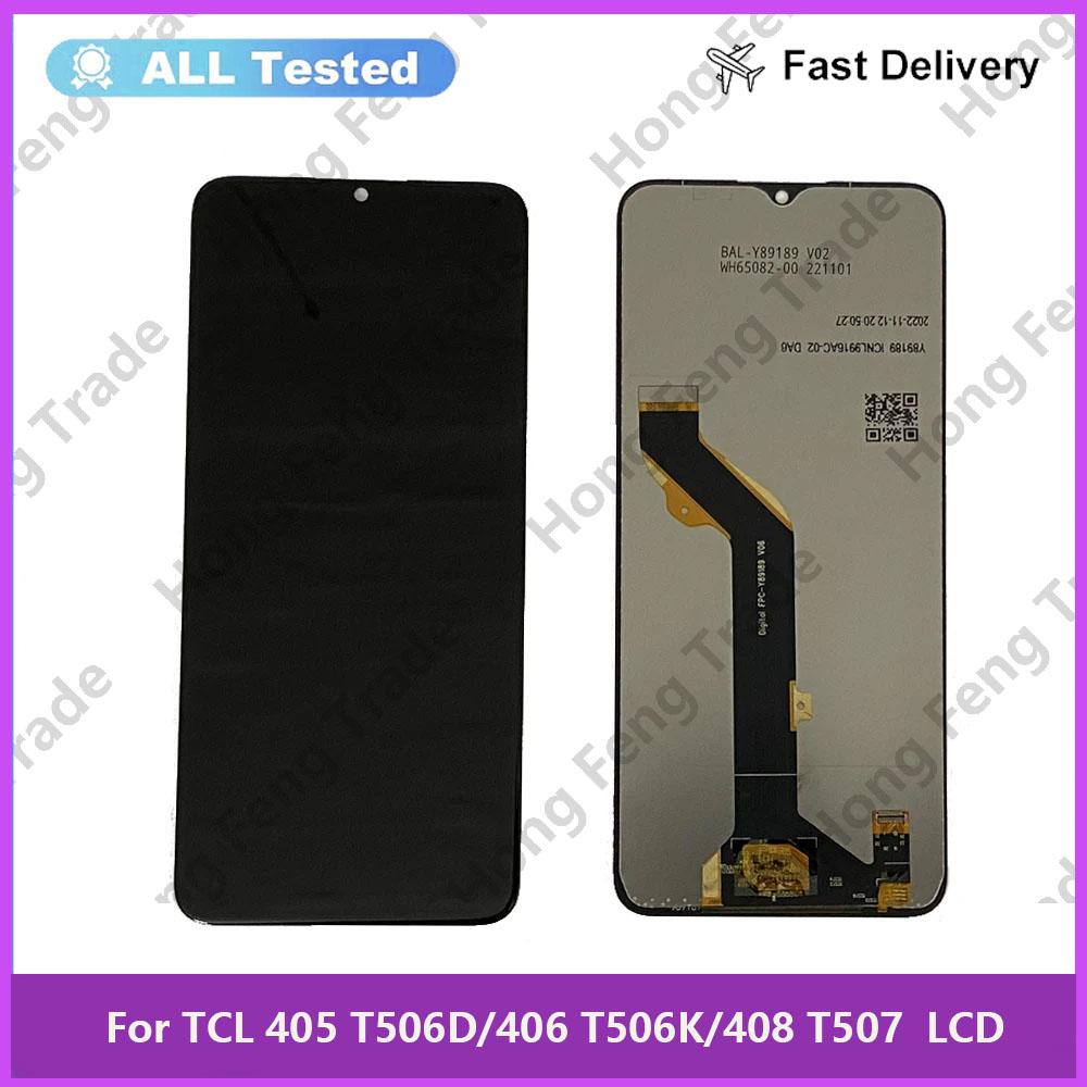 

LCD Screen and Digitizer Full Assembly For TCL 408 T507