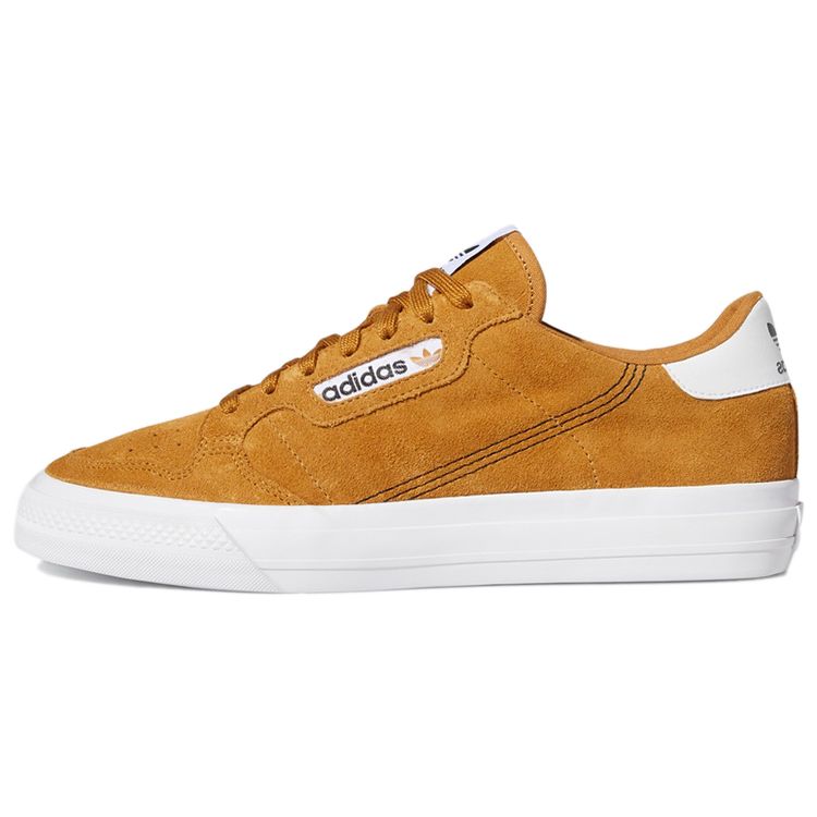 

Adidas Originals Continental Vulc Suede Low Top Skate Shoes Unisex Sneakers Ginger-Yellow FV5300 41⅓