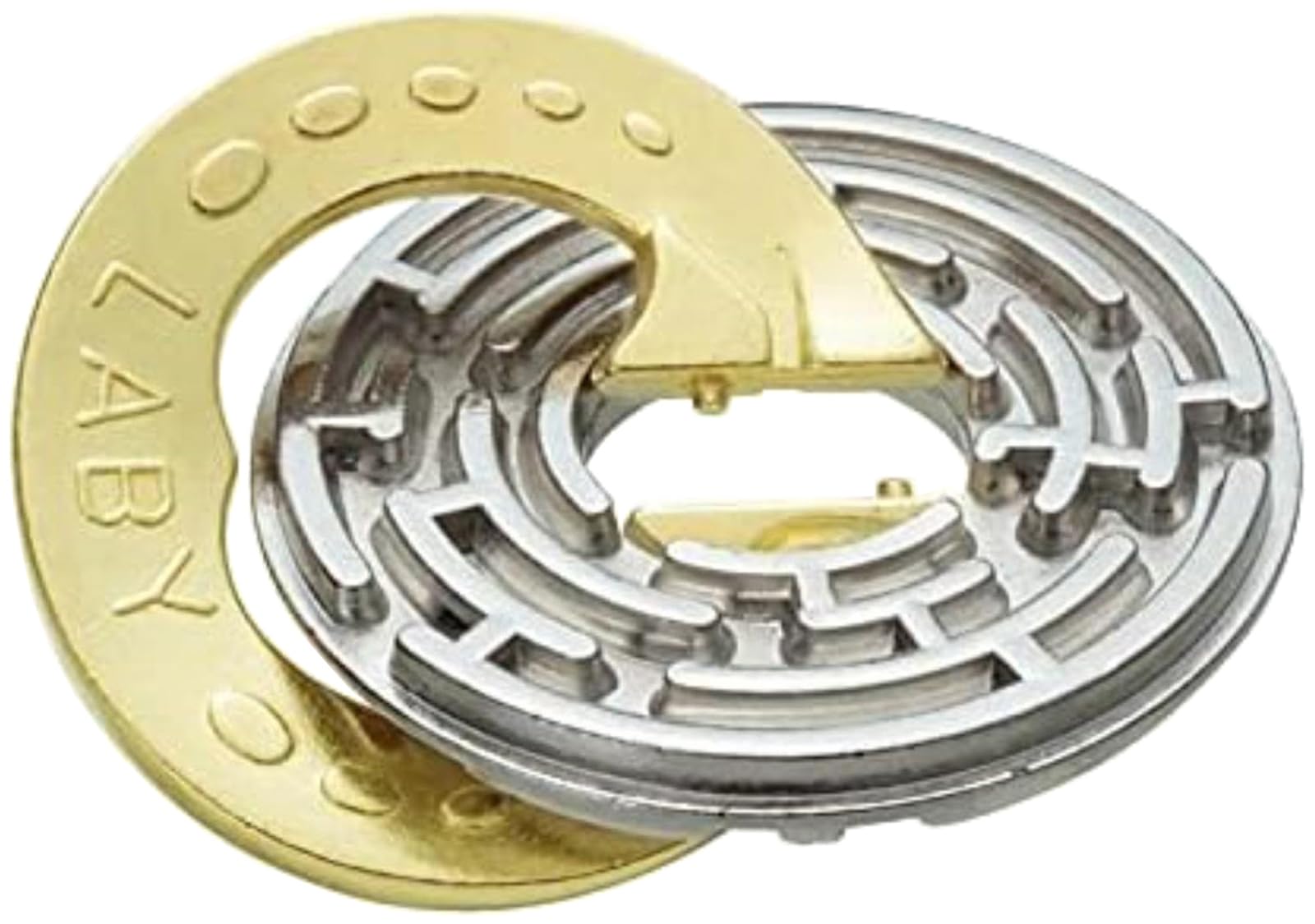 

Hanayama CAST LABY GOLD & SILVER Removal Puzzle [Difficulty Level 5]