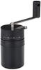 Captain Stag UW-3540 Portable Coffee Mill with 13 Adjustable Grinding Levels, Black, and Storage Case