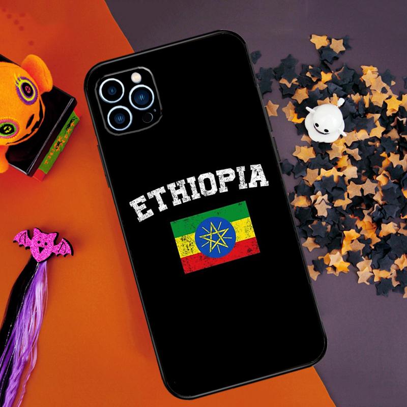 

Ethiopia Flag Bumper Case For iPhone 14 15 16 Pro Max 11 12 13 Pro Max Mini XR 16e 16 15 Plus Phone Cover iPhone 13Pro MAX
