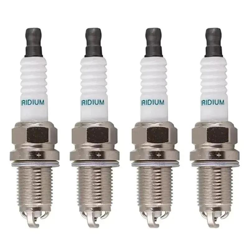 4/6pcs 90919-01221 New Iridium Spark Plugs For Toyota Highlander Crown Vista RAV4 Noah 9091901221 SK20BGR11 90919 01221