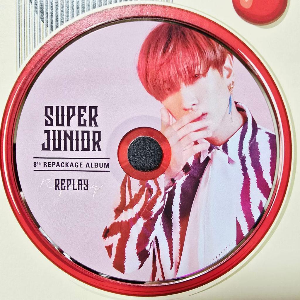 [USED] SUPER JUNIOR / REPLAY [Korean Edition] Eunhyuk ver.
