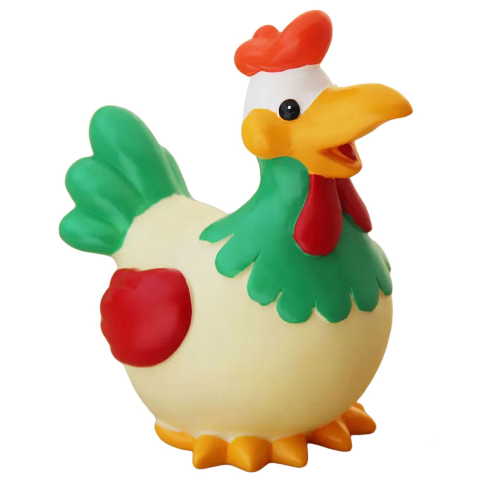

Children s Ceramic Coin Bank For Kids Cute Auspicious Chicken Piggy Bank Desk Ornament Bedroom Decor For Birthday Gift Girl Boy золотий